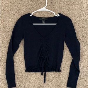 Forever 21 Navy Blue Sweater